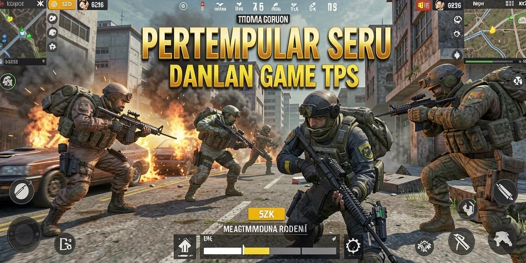 Tampilan gameplay seru dan intens dari 5ZK.