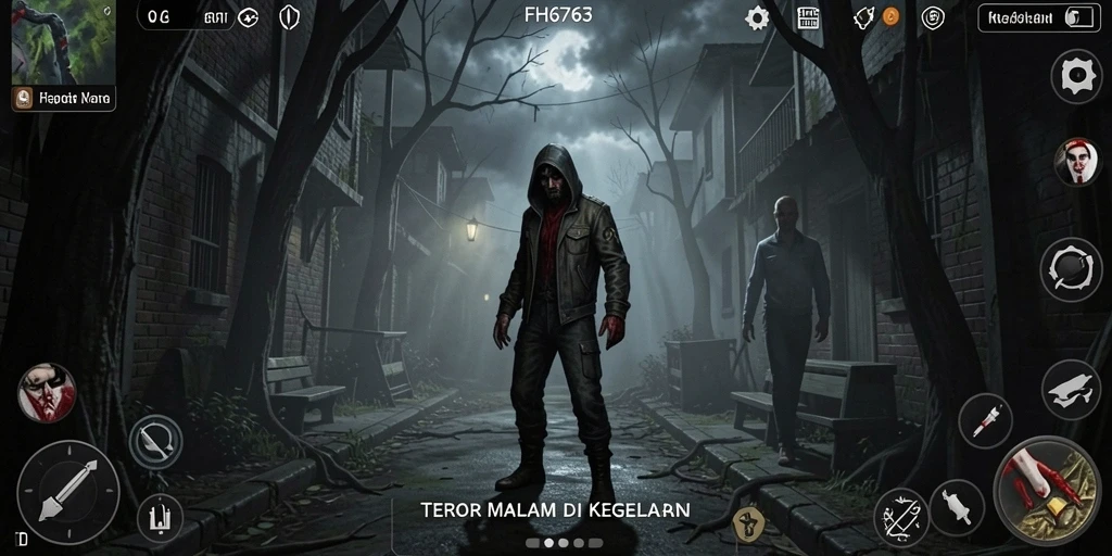 Gameplay menakutkan di FH6767 dengan suasana mencekam.