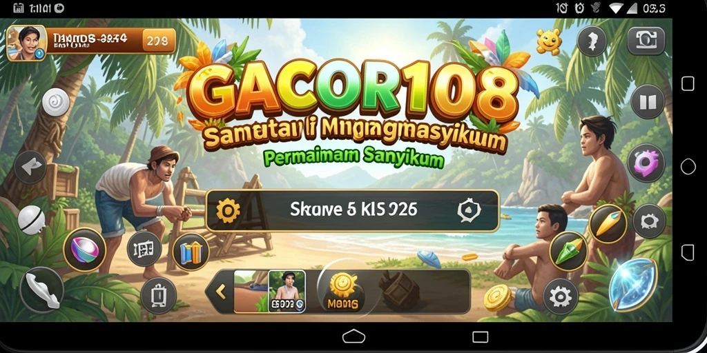 Tampilan gameplay GACOR108 yang menarik dan menghibur.