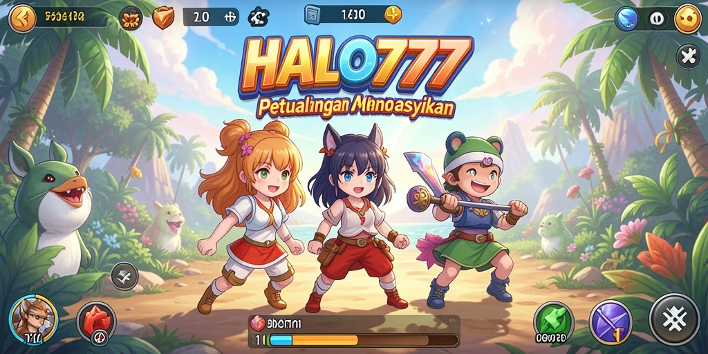Gameplay menarik dan grafis menawan dari HALO777.