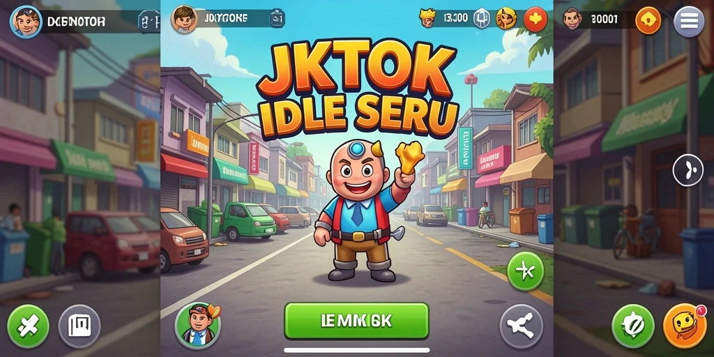 Tampilan menarik gameplay JKTOK yang seru dan menyenangkan.