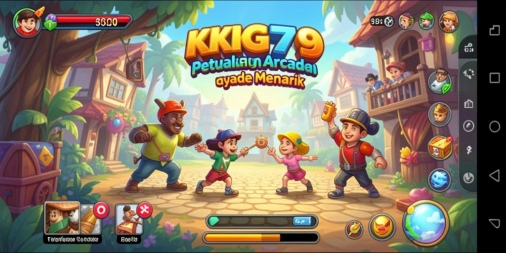 Gameplay KPK79 yang seru dan menantang di setiap level.