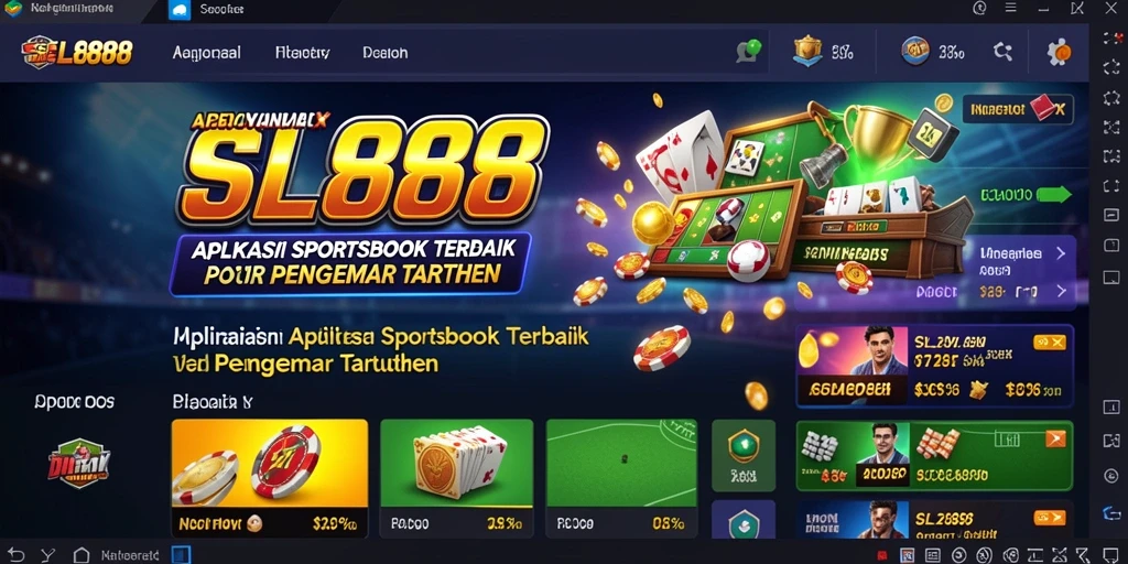 Tampilan menarik dari sistem taruhan langsung di SL888.